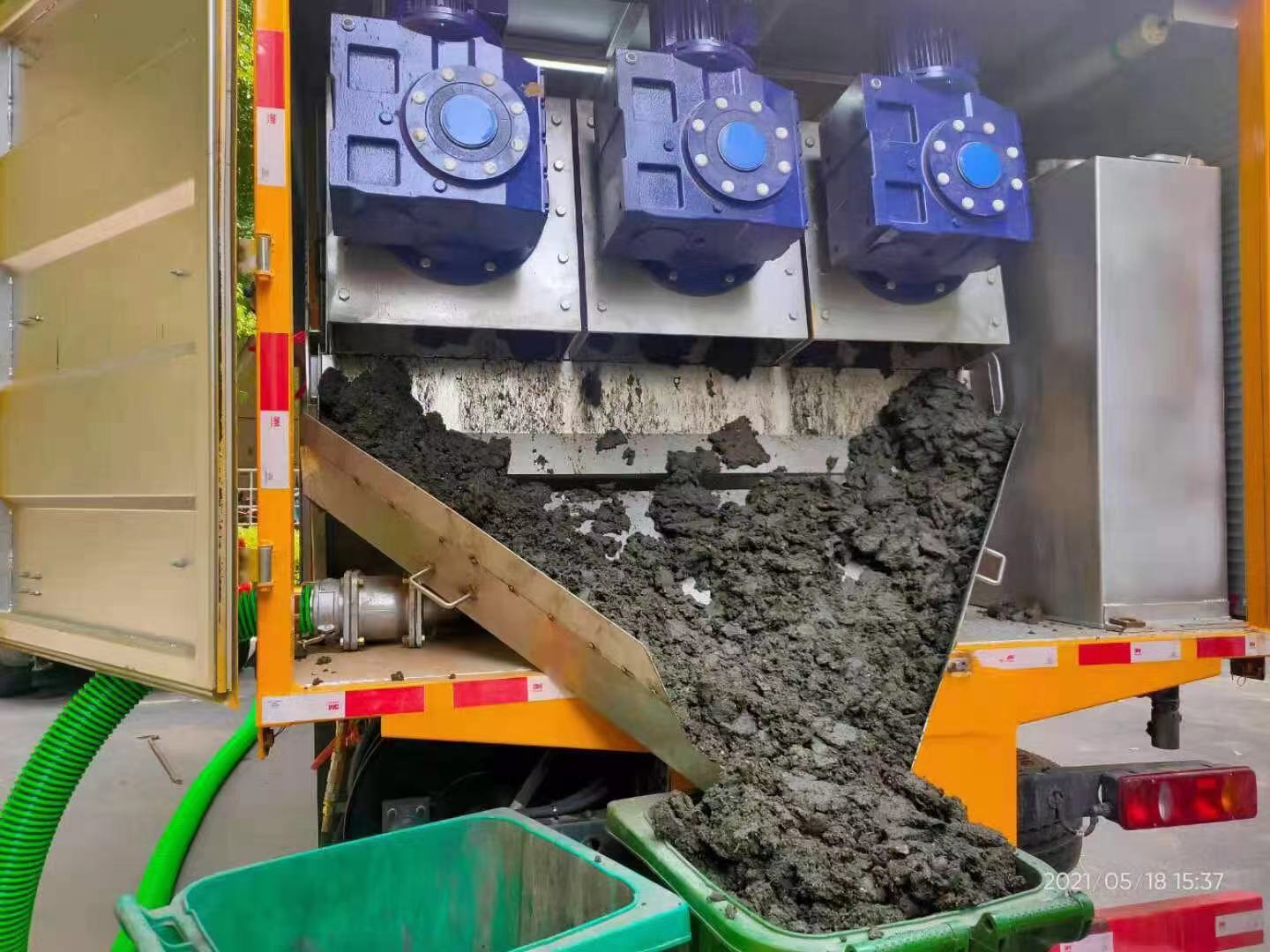 儋州化粪池清掏城市维护站-泥浆净化干湿分离处理